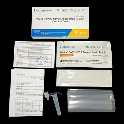 SARS-CoV-2 Antigen Rapid Test Kit للاختبار الذاتي حاصل على شهادة CE