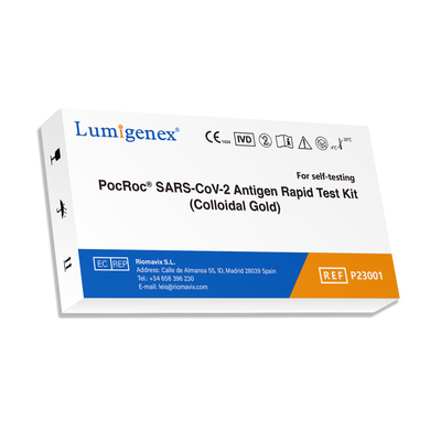 SARS-CoV-2 Antigen Rapid Test Kit للاختبار الذاتي حاصل على شهادة CE