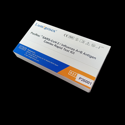مسحة الأنف Covid19 Flu A Flu A Rapid Test Kit Colloidal Gold Influenza B.