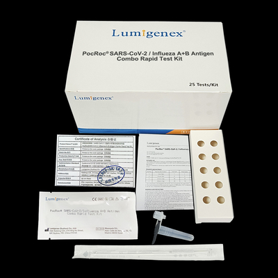 Omicron subvariant XBB Flu A &amp; B مجموعة اختبار المستضد HINI H2N2 H2N3 للاستخدام المنزلي