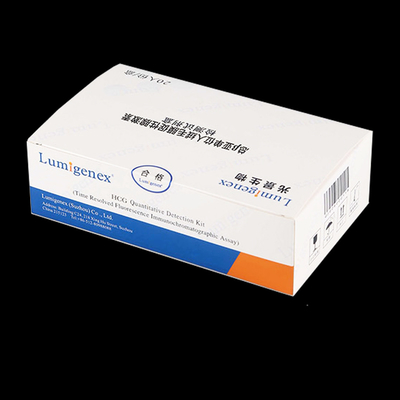 HCG التشخيص الطبي السريع لصحة المرأة طقم اختبار الدم بواسطة محلل TRFIA