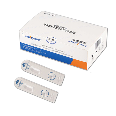HCG التشخيص الطبي السريع لصحة المرأة طقم اختبار الدم بواسطة محلل TRFIA