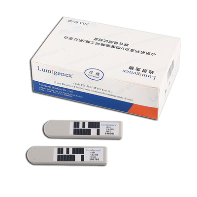 مجموعة اختبار POC ، مجموعة اختبار cTnI / CK-MB / Myo اختبار TRFIA المناعي للقلب تروبونين I / الكرياتين كيناز Isoenzyme / الميوغلوبين
