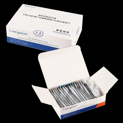 مجموعة اختبار CTnI / CK-MB / Myo POC TRFIA المناعية عالية الحساسية