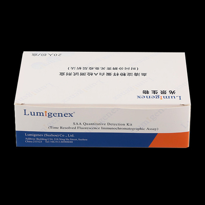 TRFIA Platform Serum Amyloid A （SAA） POC Test Kit لمرض العدوى الطبية