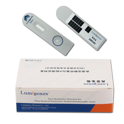 TRFIA Platform Serum Amyloid A （SAA） POC Test Kit لمرض العدوى الطبية