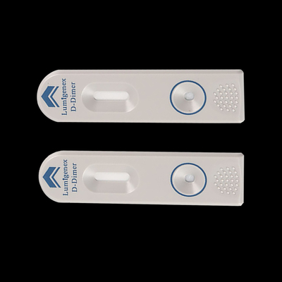 طقم اختبار ISO13485 POC للدم الكامل D-Dimer بواسطة تقنية TRFIA Technology Cardiac Marker