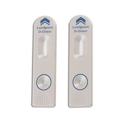 طقم اختبار ISO13485 POC للدم الكامل D-Dimer بواسطة تقنية TRFIA Technology Cardiac Marker