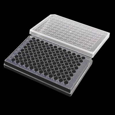 USP معتمد من PP Plastic 96 Well Elisa Plate مختبر لوح بلاستيكي