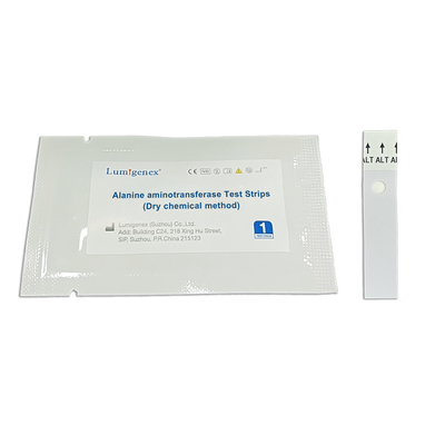 IVD اختبار الكاشف Alanine Aminotransferase Test Strips محلل الكيمياء الحيوية