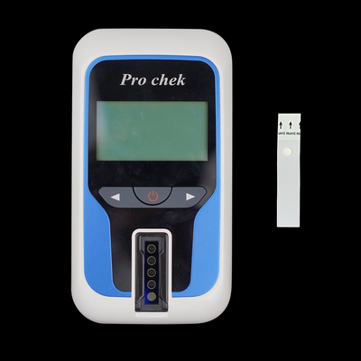 عملية سهلة لمراقبة نسبة السكر في الدم Glycosylated Hemoglobin (HbA1C) شرائط الاختبار (الطريقة الكيميائية الجافة) مسجلة CE