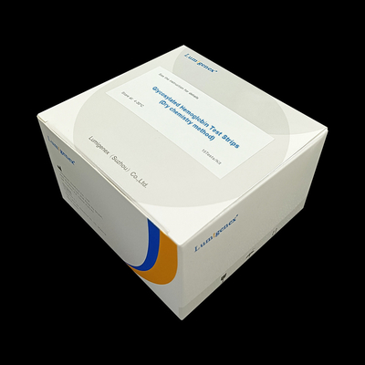 شريط اختبار دقيق لسكر الدم HbA1C محمول للاستخدام في اختبار IVD المنزلي المعتمد من CE
