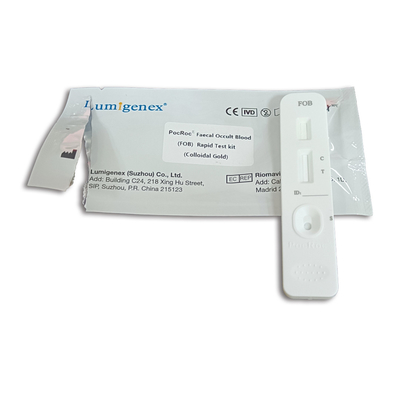 طقم اختبار Lumigenex PocRoc FOB السريع مصدق من الذهب الغرواني CE