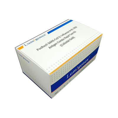 Covid 19 / Influenza A + B / RSV Antigen Combo Rapid Test Kit Colloidal Gold
