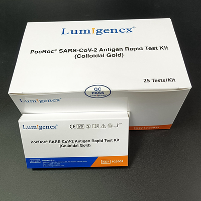 يزود المصنع طقم اختبار Covid-19 Antigen السريع (الذهب الغرواني) للاستخدام الطبي