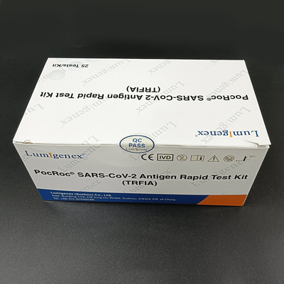 طقم اختبار مستضد سريع (TRFIA) مناعي كروماتوجرافي نوعي كامل