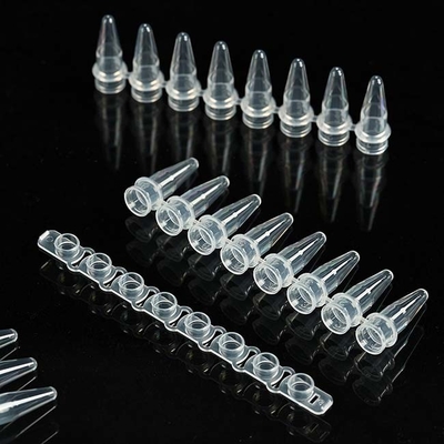 0.2 مل 8 أنابيب PCR الشريط