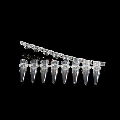 0.2 مل 8 أنابيب PCR الشريط