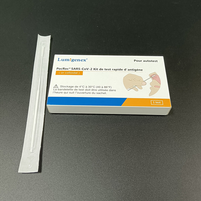 حزمة واحدة للاختبار الذاتي من Antigen Rapid Test Kits لـ SARS-CoV2 في فرنسا