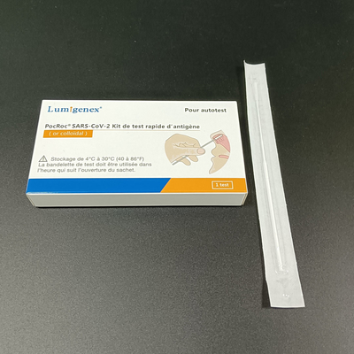 حزمة فردية من مجموعات اختبار Antigen السريع للاختبار التلقائي لـ SARS-CoV2