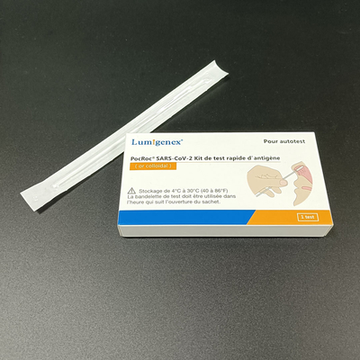 حزمة فردية من مجموعات اختبار Antigen السريع للاختبار التلقائي لـ SARS-CoV2