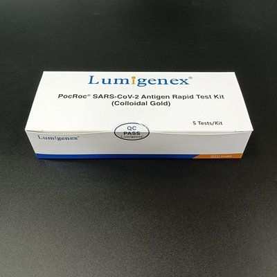 حزمة اختبارات 5 قائمة الاتحاد الأوروبي المشتركة لمجموعات اختبار SARS-CoV-2 Antigen السريع