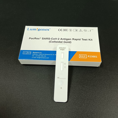 اختبار تلقائي لحزمة واحدة من مجموعات اختبار Antigen السريع لـ Covid19