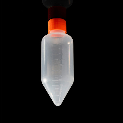 المواد الاستهلاكية البلاستيكية PCR مخروطي V أسفل 250 مل زجاجات الطرد المركزي