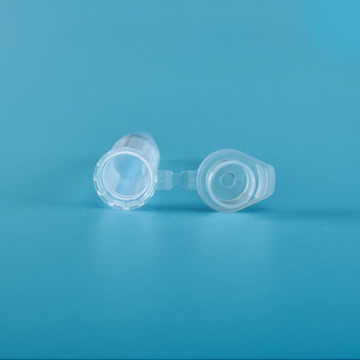 8 Strip Tube PCR Tube 0.2 Ml 0.5 ml أبيض اللون شفاف