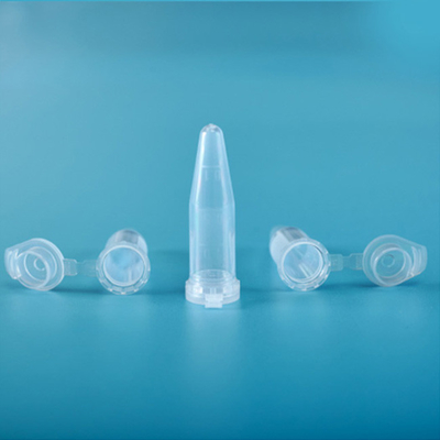 8 Strip Tube PCR Tube 0.2 Ml 0.5 ml أبيض اللون شفاف