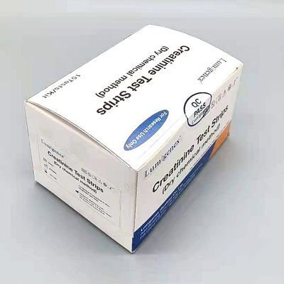 شرائط اختبار الكرياتينين لمحلل الكيمياء الجافة Prochek لصحة الكلى