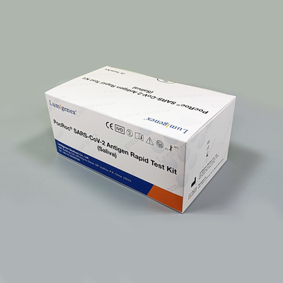 طقم اختبار مستضد اللعاب التشخيصي الطبي السريع 25 قطعة من أجل SARS-CoV-2