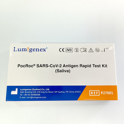 اللعاب كعينة أطقم اختبار سريع لـ SARS-CoV-2 Antigen لـ Covid19