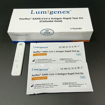 مجموعة اختبار Antigen السريع (الذهب الغرواني) المدرجة في قائمة RAT المشتركة للاتحاد الأوروبي