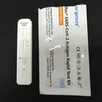 يزود المصنع طقم اختبار Covid-19 Antigen السريع (الذهب الغرواني) للاستخدام الطبي