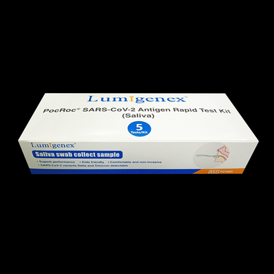 مجموعة اختبار Antigen السريع عينة اللعاب المصاصة BfArM المدرجة في Covid19