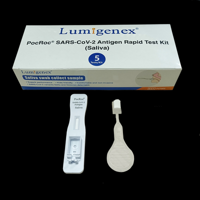 مجموعة اختبار Antigen السريع عينة اللعاب المصاصة BfArM المدرجة في Covid19