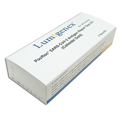 Covid19 Antigen Rapid Test Kit للاختبار الذاتي حاصل على شهادة CE