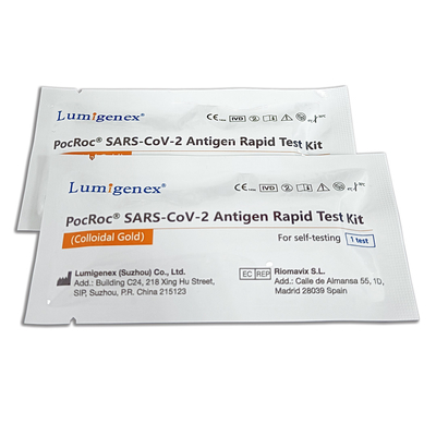 SARS-CoV-2 Antigen Rapid Test Kit للاختبار الذاتي حاصل على شهادة CE